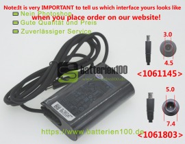  Netzteile für dell xps 13-9350-d1708g (19.5V 2.31A 45W) image 1