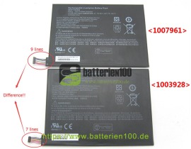  Akkus für hp pavilion x2 10-k002nr (3.8V 9220mAh) image 1