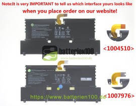  Akkus für hp spectre 13-v129tu (7.7V 4950mAh) image 1