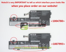  Akkus für lenovo yoga 720-12ikb (11.52V 3166mAh) image 1