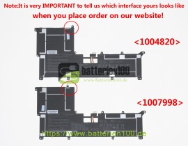  Akkus für asus ux490ua-be032t (7.7V 6005mAh) image 1